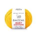 Gazzal Baby Cotton ile renklerin büyülü dünyasına adım atın. Yumuşak dokusu ve çeşitli renkleriyle her örgüye zarafet katın, özgünlüğünüzü ön plana çıkarın