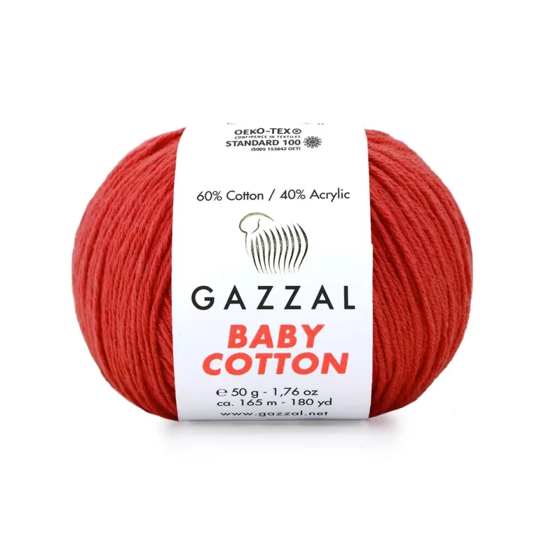 Gazzal Baby Cotton ile renklerin büyülü dünyasına adım atın. Yumuşak dokusu ve çeşitli renkleriyle her örgüye zarafet katın, özgünlüğünüzü ön plana çıkarın
