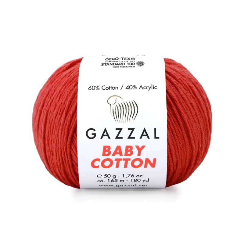 Gazzal Baby Cotton ile renklerin büyülü dünyasına adım atın. Yumuşak dokusu ve çeşitli renkleriyle her örgüye zarafet katın, özgünlüğünüzü ön plana çıkarın