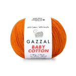 Gazzal Baby Cotton ile renklerin büyülü dünyasına adım atın. Yumuşak dokusu ve çeşitli renkleriyle her örgüye zarafet katın, özgünlüğünüzü ön plana çıkarın