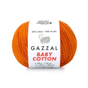 Gazzal Baby Cotton ile renklerin büyülü dünyasına adım atın. Yumuşak dokusu ve çeşitli renkleriyle her örgüye zarafet katın, özgünlüğünüzü ön plana çıkarın