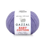 Gazzal Baby Cotton ile renklerin büyülü dünyasına adım atın. Yumuşak dokusu ve çeşitli renkleriyle her örgüye zarafet katın, özgünlüğünüzü ön plana çıkarın