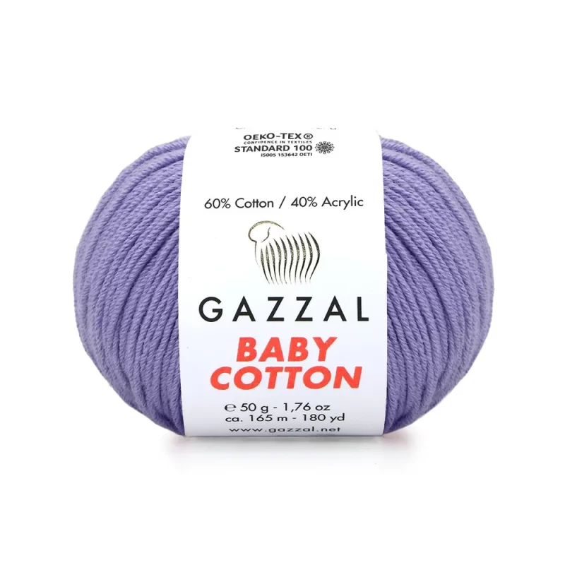 Gazzal Baby Cotton ile renklerin büyülü dünyasına adım atın. Yumuşak dokusu ve çeşitli renkleriyle her örgüye zarafet katın, özgünlüğünüzü ön plana çıkarın
