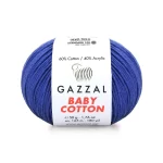 Gazzal Baby Cotton ile renklerin büyülü dünyasına adım atın. Yumuşak dokusu ve çeşitli renkleriyle her örgüye zarafet katın, özgünlüğünüzü ön plana çıkarın