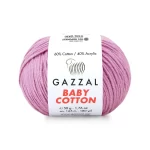 Gazzal Baby Cotton ile renklerin büyülü dünyasına adım atın. Yumuşak dokusu ve çeşitli renkleriyle her örgüye zarafet katın, özgünlüğünüzü ön plana çıkarın