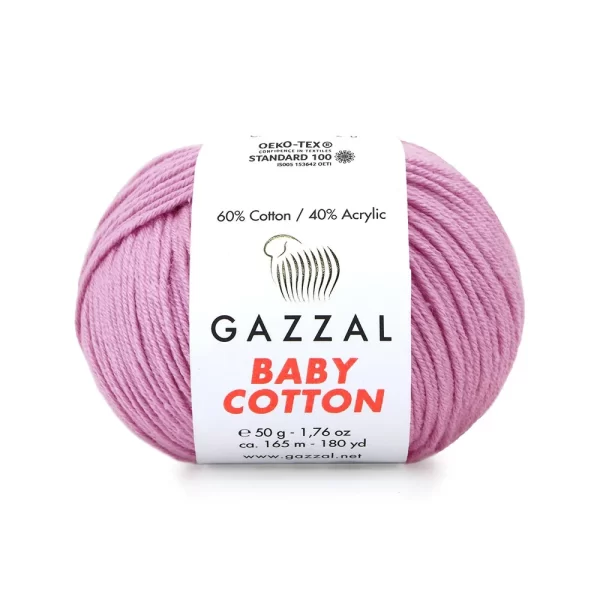 Gazzal Baby Cotton ile renklerin büyülü dünyasına adım atın. Yumuşak dokusu ve çeşitli renkleriyle her örgüye zarafet katın, özgünlüğünüzü ön plana çıkarın