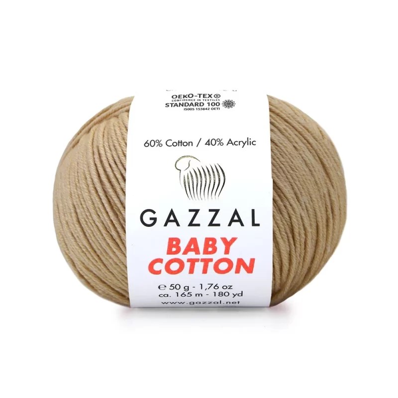 Gazzal Baby Cotton ile renklerin büyülü dünyasına adım atın. Yumuşak dokusu ve çeşitli renkleriyle her örgüye zarafet katın, özgünlüğünüzü ön plana çıkarın