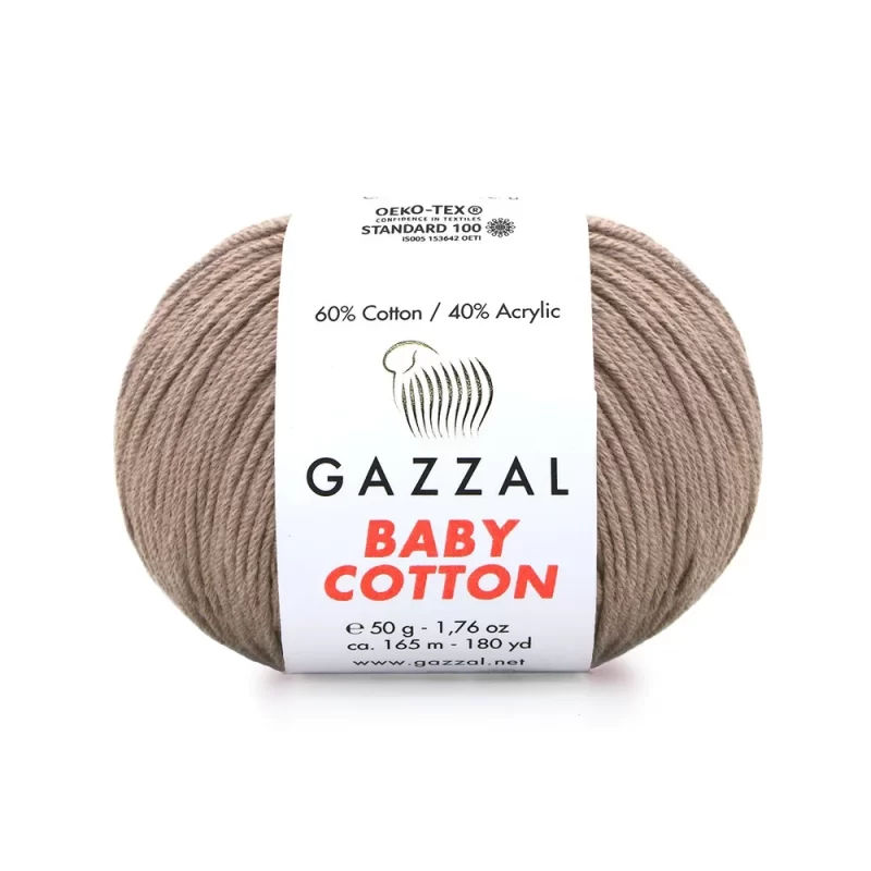 Gazzal Baby Cotton ile renklerin büyülü dünyasına adım atın. Yumuşak dokusu ve çeşitli renkleriyle her örgüye zarafet katın, özgünlüğünüzü ön plana çıkarın