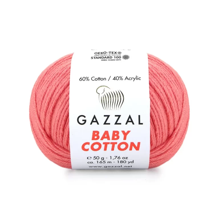 Gazzal Baby Cotton ile renklerin büyülü dünyasına adım atın. Yumuşak dokusu ve çeşitli renkleriyle her örgüye zarafet katın, özgünlüğünüzü ön plana çıkarın
