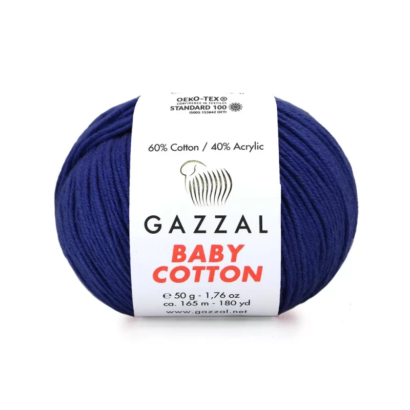 Gazzal Baby Cotton ile renklerin büyülü dünyasına adım atın. Yumuşak dokusu ve çeşitli renkleriyle her örgüye zarafet katın, özgünlüğünüzü ön plana çıkarın