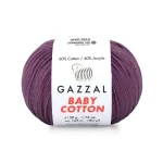 Gazzal Baby Cotton ile renklerin büyülü dünyasına adım atın. Yumuşak dokusu ve çeşitli renkleriyle her örgüye zarafet katın, özgünlüğünüzü ön plana çıkarın