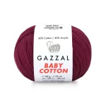Gazzal Baby Cotton ile renklerin büyülü dünyasına adım atın. Yumuşak dokusu ve çeşitli renkleriyle her örgüye zarafet katın, özgünlüğünüzü ön plana çıkarın
