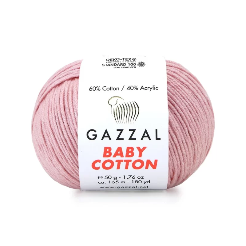 Gazzal Baby Cotton ile renklerin büyülü dünyasına adım atın. Yumuşak dokusu ve çeşitli renkleriyle her örgüye zarafet katın, özgünlüğünüzü ön plana çıkarın
