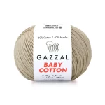 Gazzal Baby Cotton ile renklerin büyülü dünyasına adım atın. Yumuşak dokusu ve çeşitli renkleriyle her örgüye zarafet katın, özgünlüğünüzü ön plana çıkarın