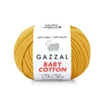 Gazzal Baby Cotton ile renklerin büyülü dünyasına adım atın. Yumuşak dokusu ve çeşitli renkleriyle her örgüye zarafet katın, özgünlüğünüzü ön plana çıkarın