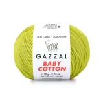 Gazzal Baby Cotton ile renklerin büyülü dünyasına adım atın. Yumuşak dokusu ve çeşitli renkleriyle her örgüye zarafet katın, özgünlüğünüzü ön plana çıkarın