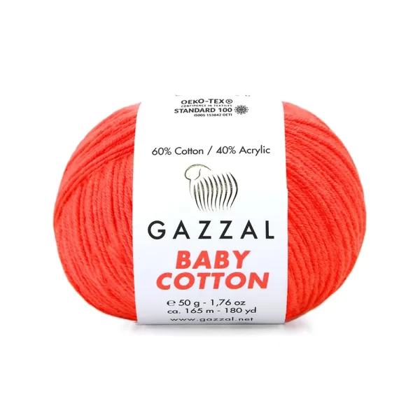 Gazzal Baby Cotton ile renklerin büyülü dünyasına adım atın. Yumuşak dokusu ve çeşitli renkleriyle her örgüye zarafet katın, özgünlüğünüzü ön plana çıkarın