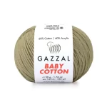 Gazzal Baby Cotton ile renklerin büyülü dünyasına adım atın. Yumuşak dokusu ve çeşitli renkleriyle her örgüye zarafet katın, özgünlüğünüzü ön plana çıkarın