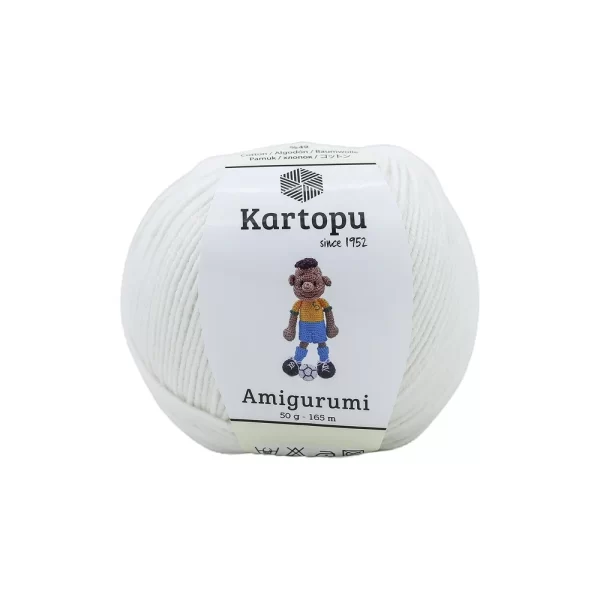 Kartopu Amigurumi: Yaratıcılığınıza renk katın! 52 renk seçeneğiyle sevimli projelerinizi öne çıkarın. Yumuşak dokusu ve kullanım kolaylığıyla dikkat çeker.