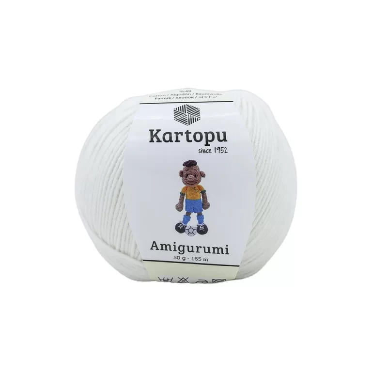 Kartopu Amigurumi: Yaratıcılığınıza renk katın! 52 renk seçeneğiyle sevimli projelerinizi öne çıkarın. Yumuşak dokusu ve kullanım kolaylığıyla dikkat çeker.
