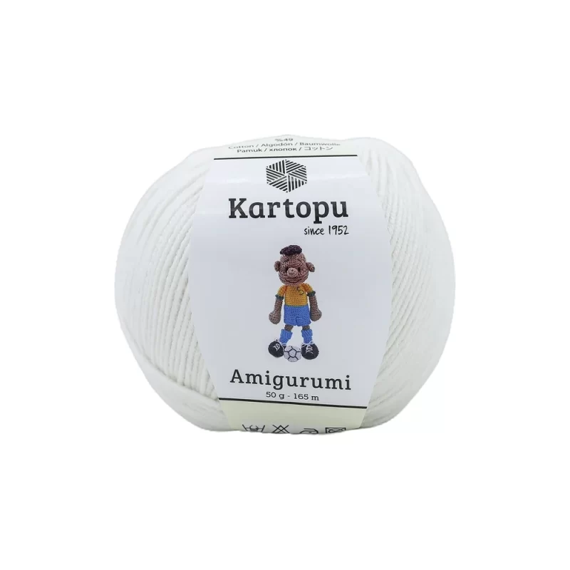 Kartopu Amigurumi: Yaratıcılığınıza renk katın! 52 renk seçeneğiyle sevimli projelerinizi öne çıkarın. Yumuşak dokusu ve kullanım kolaylığıyla dikkat çeker.
