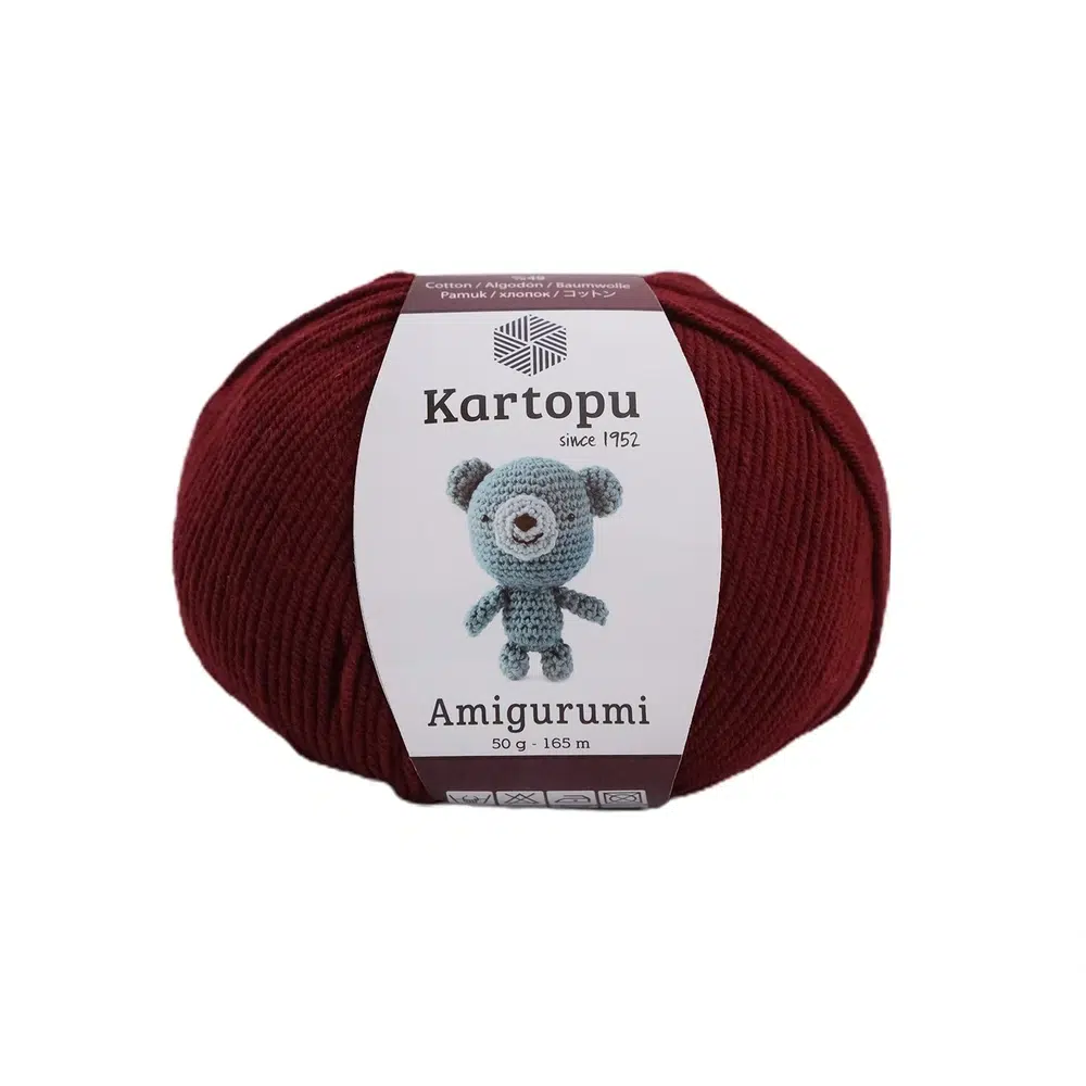 kartopu-amigurumi-k110 Kartopu Amigurumi: Yaratıcılığınıza renk katın! 52 renk seçeneğiyle sevimli projelerinizi öne çıkarın. Yumuşak dokusu ve kullanım kolaylığıyla dikkat çeker.