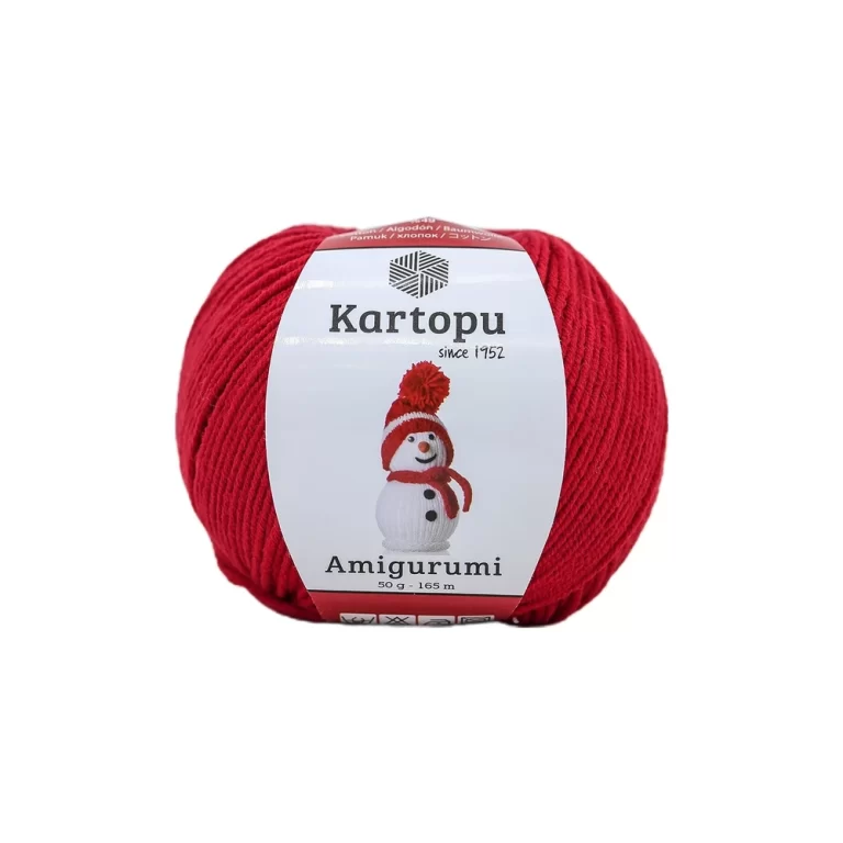 Kartopu Amigurumi: Yaratıcılığınıza renk katın! 52 renk seçeneğiyle sevimli projelerinizi öne çıkarın. Yumuşak dokusu ve kullanım kolaylığıyla dikkat çeker.