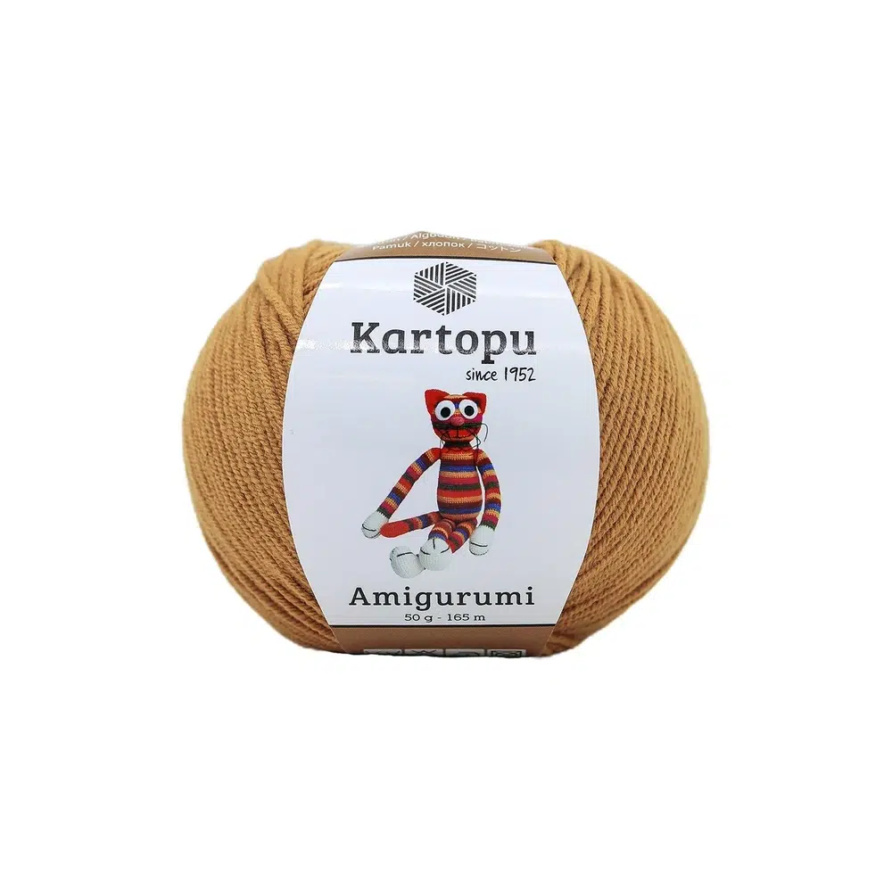 kartopu-amigurumi-k355 Kartopu Amigurumi: Yaratıcılığınıza renk katın! 52 renk seçeneğiyle sevimli projelerinizi öne çıkarın. Yumuşak dokusu ve kullanım kolaylığıyla dikkat çeker.