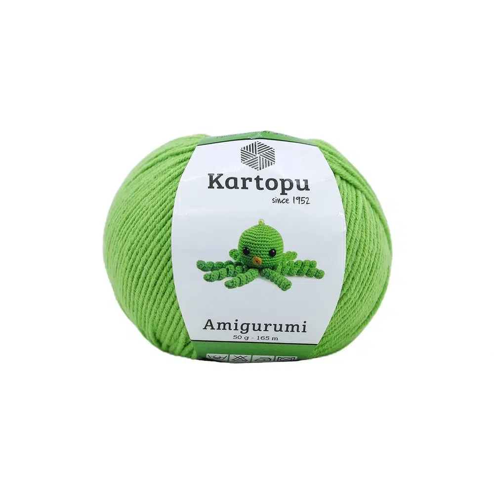 kartopu-amigurumi-k404 Kartopu Amigurumi: Yaratıcılığınıza renk katın! 52 renk seçeneğiyle sevimli projelerinizi öne çıkarın. Yumuşak dokusu ve kullanım kolaylığıyla dikkat çeker.