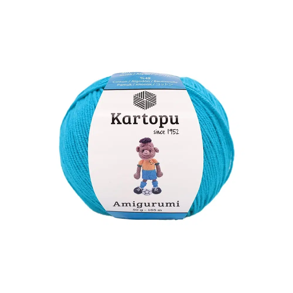 kartopu-amigurumi-k512 Kartopu Amigurumi: Yaratıcılığınıza renk katın! 52 renk seçeneğiyle sevimli projelerinizi öne çıkarın. Yumuşak dokusu ve kullanım kolaylığıyla dikkat çeker.