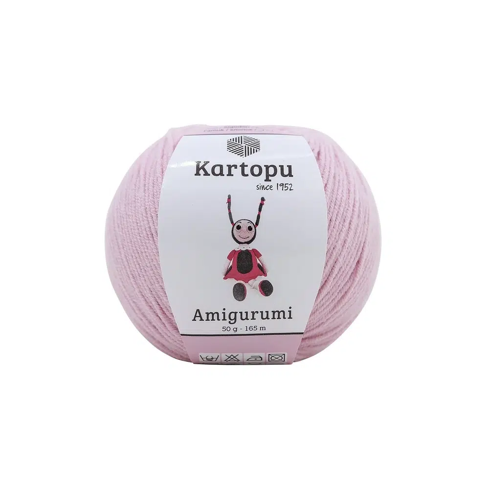 kartopu-amigurumi-k768 Kartopu Amigurumi: Yaratıcılığınıza renk katın! 52 renk seçeneğiyle sevimli projelerinizi öne çıkarın. Yumuşak dokusu ve kullanım kolaylığıyla dikkat çeker.