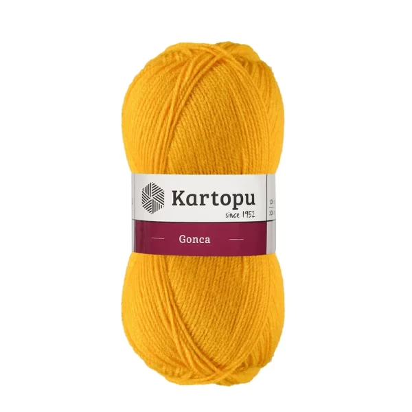 Kartopu Gonca Klasik El Örgü İpliği, yumuşaklığı ve renk çeşitliliği ile öne çıkan bir el örgü ipliğidir. Özel tasarımlarınızı renklendirmek ve dokunuş katmak için ideal olan bu iplik, her projeye zarafet katıyor. Yüksek kaliteli malzemeleri ve geniş renk skalası ile örgü dünyasında fark yaratın!