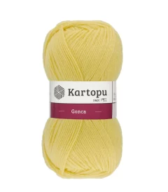 Kartopu Gonca Klasik El Örgü İpliği, yumuşaklığı ve renk çeşitliliği ile öne çıkan bir el örgü ipliğidir. Özel tasarımlarınızı renklendirmek ve dokunuş katmak için ideal olan bu iplik, her projeye zarafet katıyor. Yüksek kaliteli malzemeleri ve geniş renk skalası ile örgü dünyasında fark yaratın!