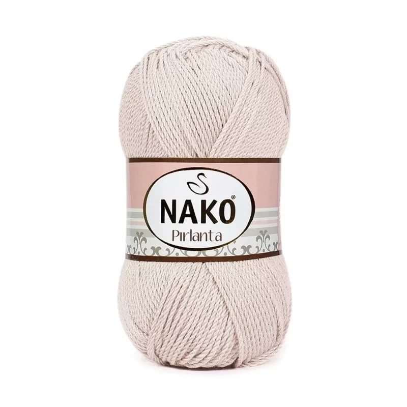 Nako Pırlanta ile örülen her detay, tüylenmez yapısı ve zarif dokusuyla öne çıkar. Şıklığı ve hafifliğiyle örgü projelerinize benzersiz bir dokunuş katın. Moda ve konforun bir araya geldiği Nako Pırlanta ile örgü dünyasına özel bir parıltı ekleyin!