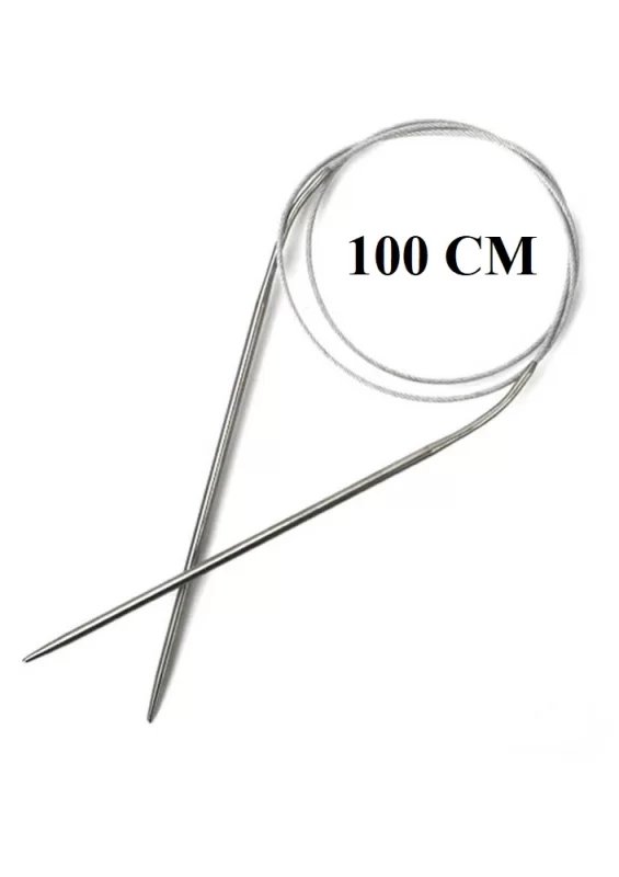 Çelik Telli Misinalı Şiş 100 Cm