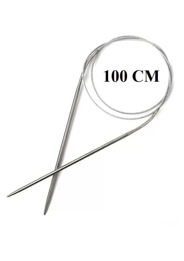 Çelik Telli Misinalı Şiş 100 Cm