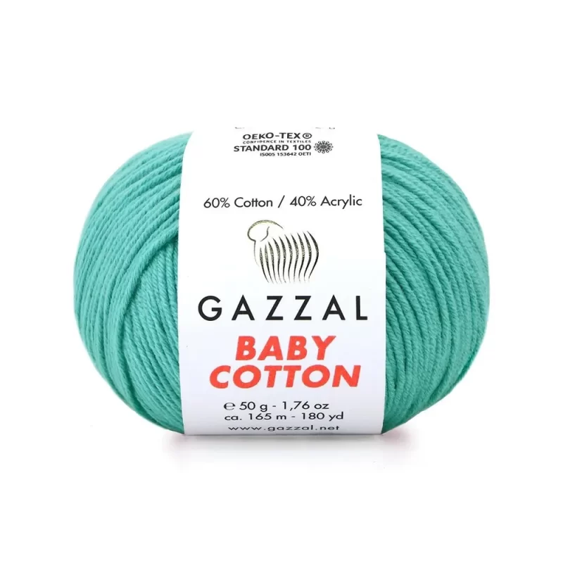 Gazzal Baby Cotton ile renklerin büyülü dünyasına adım atın. Yumuşak dokusu ve çeşitli renkleriyle her örgüye zarafet katın, özgünlüğünüzü ön plana çıkarın