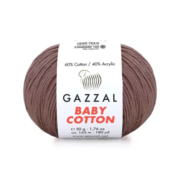 Gazzal Baby Cotton ile renklerin büyülü dünyasına adım atın. Yumuşak dokusu ve çeşitli renkleriyle her örgüye zarafet katın, özgünlüğünüzü ön plana çıkarın