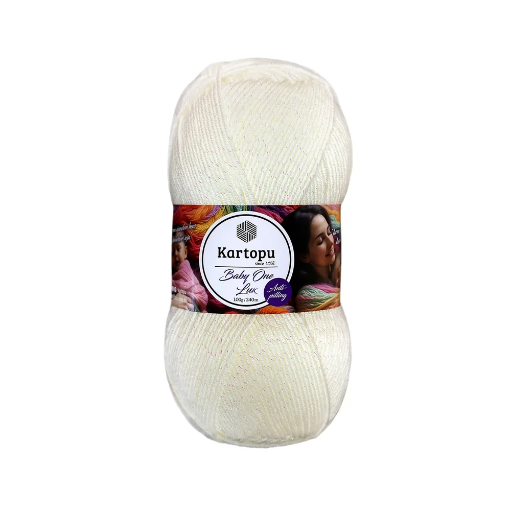 kartopu-baby-one-lüx-k019 Bebekler ve alerjik cilde sahip bireyler için özel olarak tasarlanmıştır. Tüylenmeyen ve yumuşak bir iplik arıyorsanız, Kartopu baby one lux tam size göre!