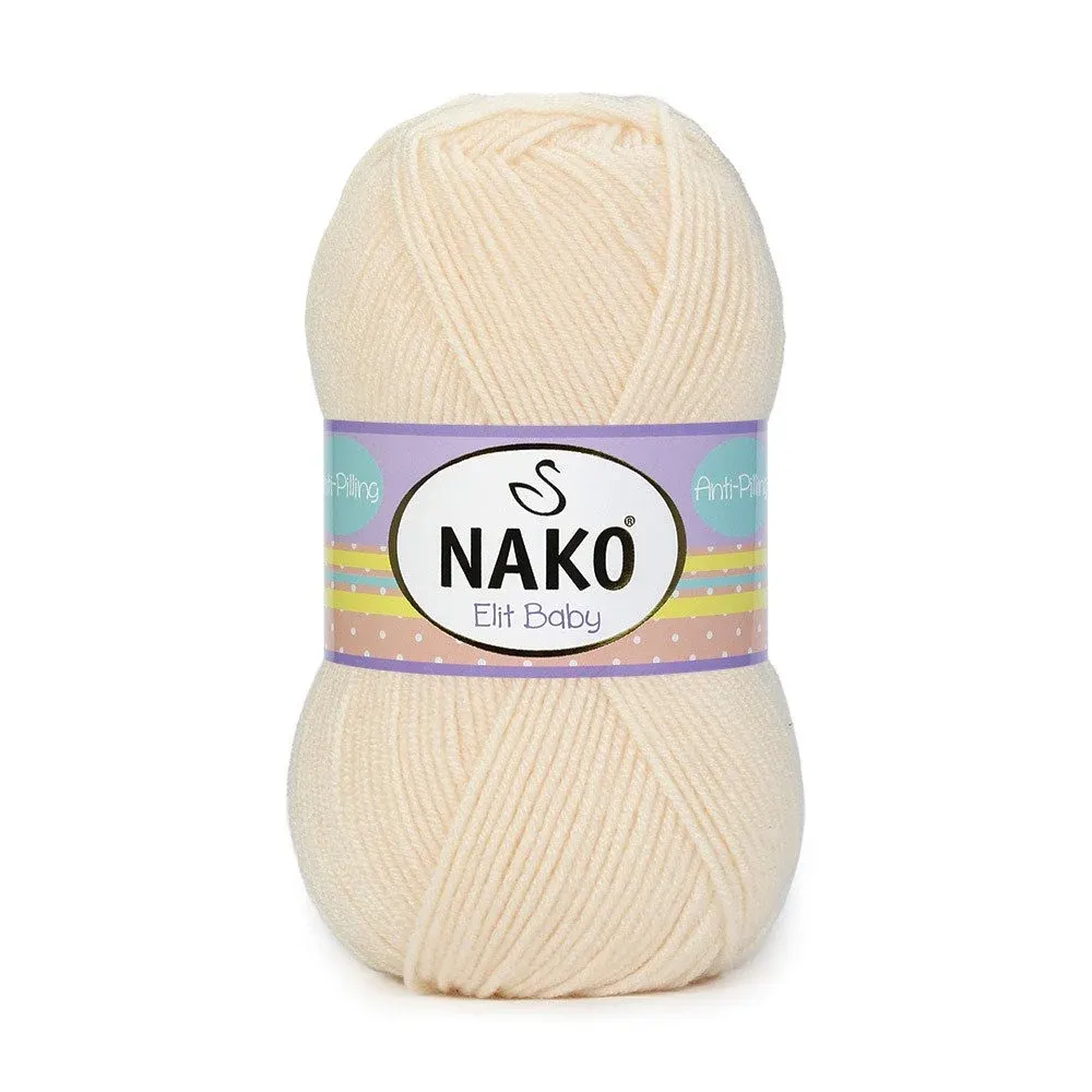 nako-elit-baby-10889 Bebekler ve alerjik cilde sahip bireyler için özel olarak tasarlanmıştır. Tüylenmeyen ve yumuşak bir iplik arıyorsanız, Nako Elit Baby tam size göre!