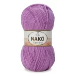 Nako Süper İnci İplik: %25 yün, %75 akrilik, 100 g - 260 m. Kolay örülür, 30°C’de yıkanabilir, zengin renk seçenekleriyle her projeye uygun!