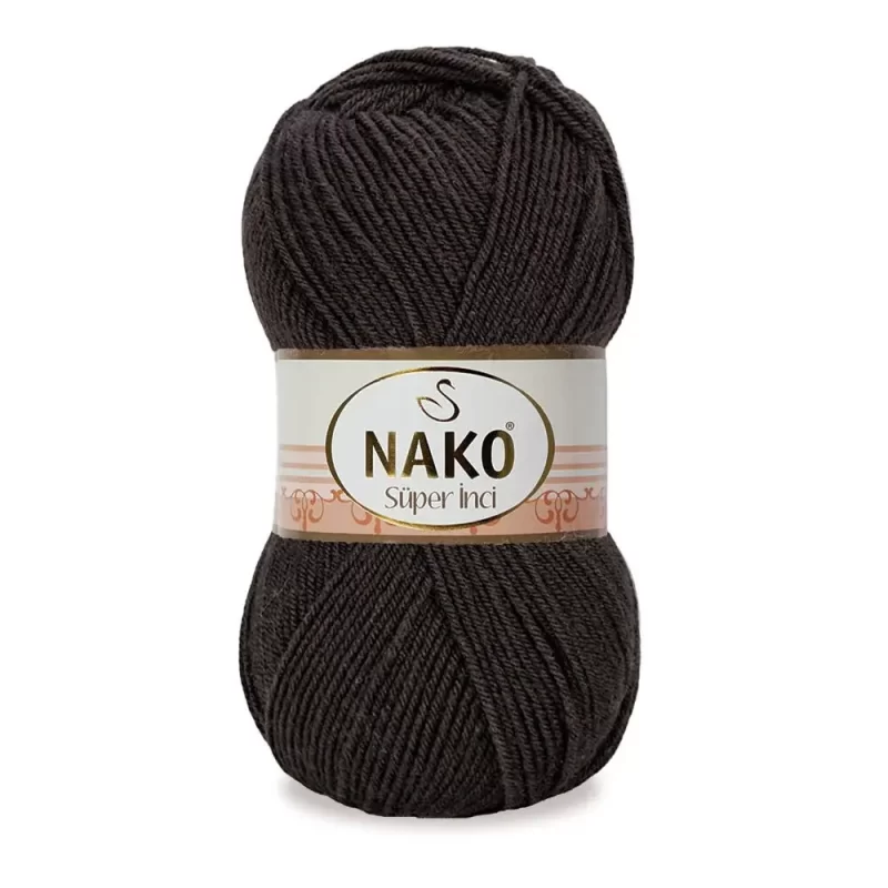 Nako Süper İnci İplik: %25 yün, %75 akrilik, 100 g - 260 m. Kolay örülür, 30°C’de yıkanabilir, zengin renk seçenekleriyle her projeye uygun!
