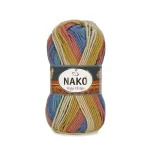 Nako Vega Stripe Batik: Renk cümbüşü ve dokunaklı yumuşaklık bir araya geliyor. Hırka, kazak, atkı ve daha fazlası için ideal. Yaratıcılığınıza renk katın