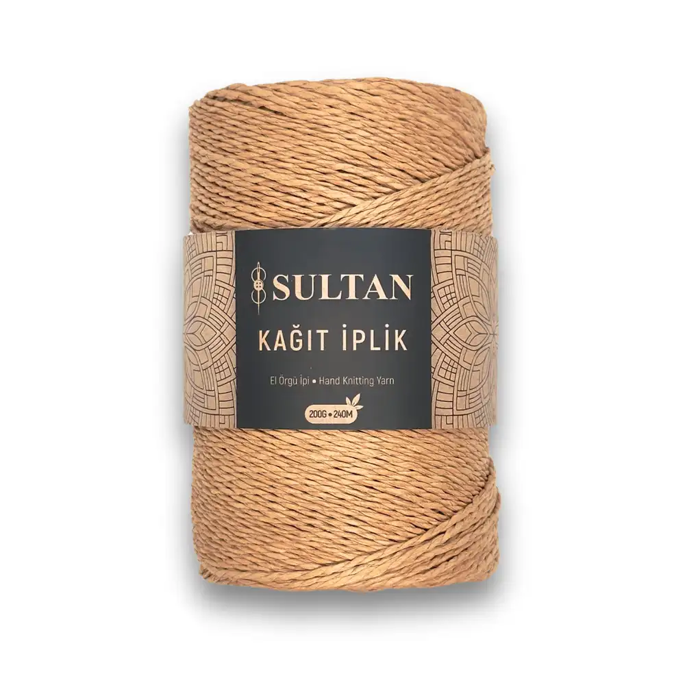 sultan-kagıt-ip-34 Sultan kağıt ip ile Sadece çanta, şapka, kemer gibi şık aksesuarlar değil, aynı zamanda supla, runner ve kırlent gibi ev dekorasyon ürünleri de kağıt iplik ile kolayca yapılabilir. Kağıt ip ile yaratıcılığınızı konuşturarak, tığ işi projelerinizde bu ipliği dilediğiniz gibi kullanabilirsiniz. İpliğin daha rahat örülmesi için hafifçe nemlendirerek kullanmak en iyi sonucu verir.