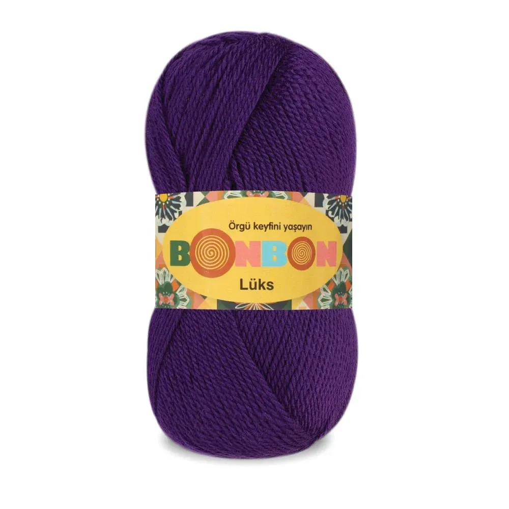bonbon-luks-98290 nako Bonbon Lüks Patik İpi: Tüylenmeyen zarafet, parlak dokuda şıklık. Çorap ve ev tekstilinde mükemmel performans!