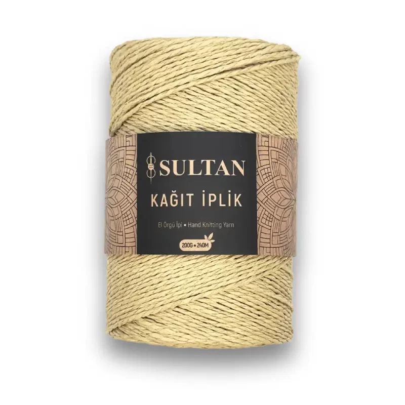 Sultan kağıt ip ile Sadece çanta, şapka, kemer gibi şık aksesuarlar değil, aynı zamanda supla, runner ve kırlent gibi ev dekorasyon ürünleri de kağıt iplik ile kolayca yapılabilir. Kağıt ip ile yaratıcılığınızı konuşturarak, tığ işi projelerinizde bu ipliği dilediğiniz gibi kullanabilirsiniz. İpliğin daha rahat örülmesi için hafifçe nemlendirerek kullanmak en iyi sonucu verir.