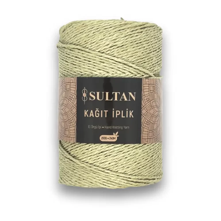 Sultan kağıt ip ile Sadece çanta, şapka, kemer gibi şık aksesuarlar değil, aynı zamanda supla, runner ve kırlent gibi ev dekorasyon ürünleri de kağıt iplik ile kolayca yapılabilir. Kağıt ip ile yaratıcılığınızı konuşturarak, tığ işi projelerinizde bu ipliği dilediğiniz gibi kullanabilirsiniz. İpliğin daha rahat örülmesi için hafifçe nemlendirerek kullanmak en iyi sonucu verir.