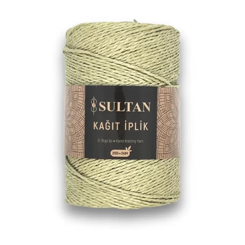 Sultan kağıt ip ile Sadece çanta, şapka, kemer gibi şık aksesuarlar değil, aynı zamanda supla, runner ve kırlent gibi ev dekorasyon ürünleri de kağıt iplik ile kolayca yapılabilir. Kağıt ip ile yaratıcılığınızı konuşturarak, tığ işi projelerinizde bu ipliği dilediğiniz gibi kullanabilirsiniz. İpliğin daha rahat örülmesi için hafifçe nemlendirerek kullanmak en iyi sonucu verir.
