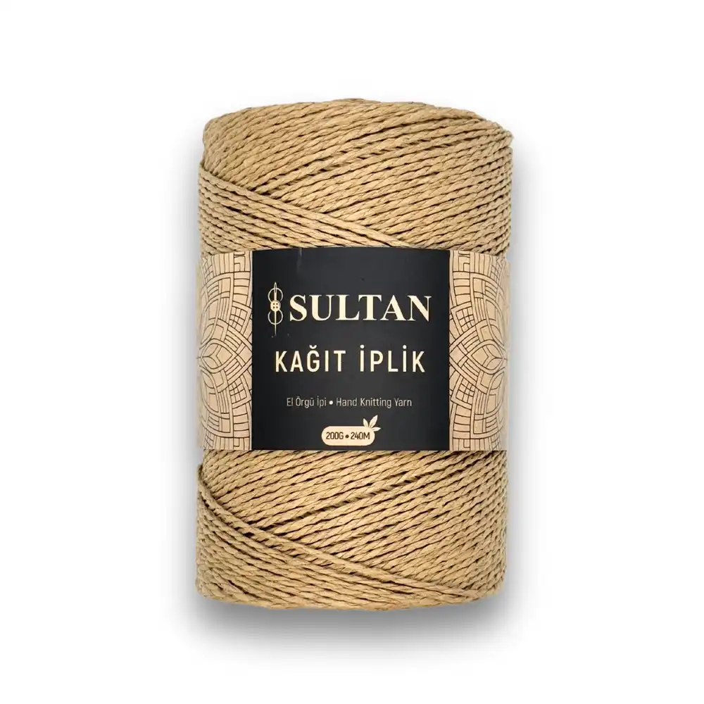 sultan-kagıt-ip-39 Sultan kağıt ip ile Sadece çanta, şapka, kemer gibi şık aksesuarlar değil, aynı zamanda supla, runner ve kırlent gibi ev dekorasyon ürünleri de kağıt iplik ile kolayca yapılabilir. Kağıt ip ile yaratıcılığınızı konuşturarak, tığ işi projelerinizde bu ipliği dilediğiniz gibi kullanabilirsiniz. İpliğin daha rahat örülmesi için hafifçe nemlendirerek kullanmak en iyi sonucu verir.