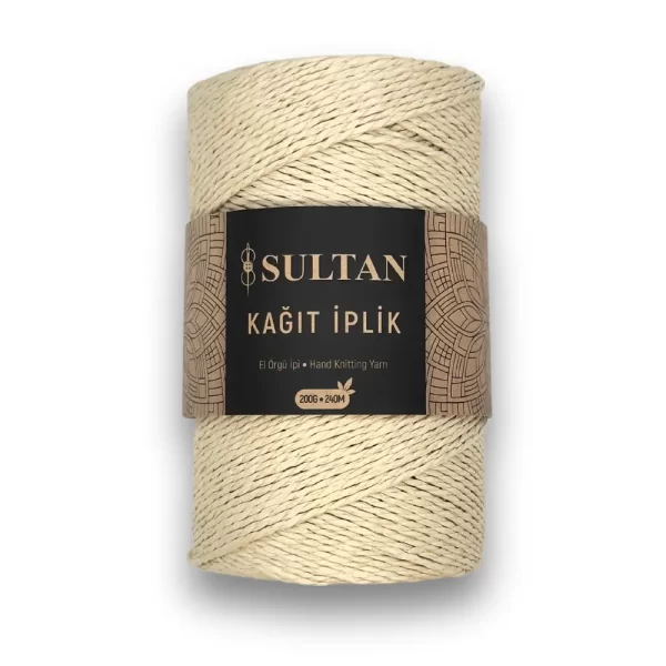 Sultan kağıt ip ile Sadece çanta, şapka, kemer gibi şık aksesuarlar değil, aynı zamanda supla, runner ve kırlent gibi ev dekorasyon ürünleri de kağıt iplik ile kolayca yapılabilir. Kağıt ip ile yaratıcılığınızı konuşturarak, tığ işi projelerinizde bu ipliği dilediğiniz gibi kullanabilirsiniz. İpliğin daha rahat örülmesi için hafifçe nemlendirerek kullanmak en iyi sonucu verir.
